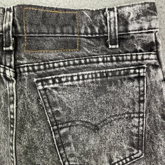 Vintage 80s‎ Levi’s 550 stone washed black tab jeans - Picture 6 of 6